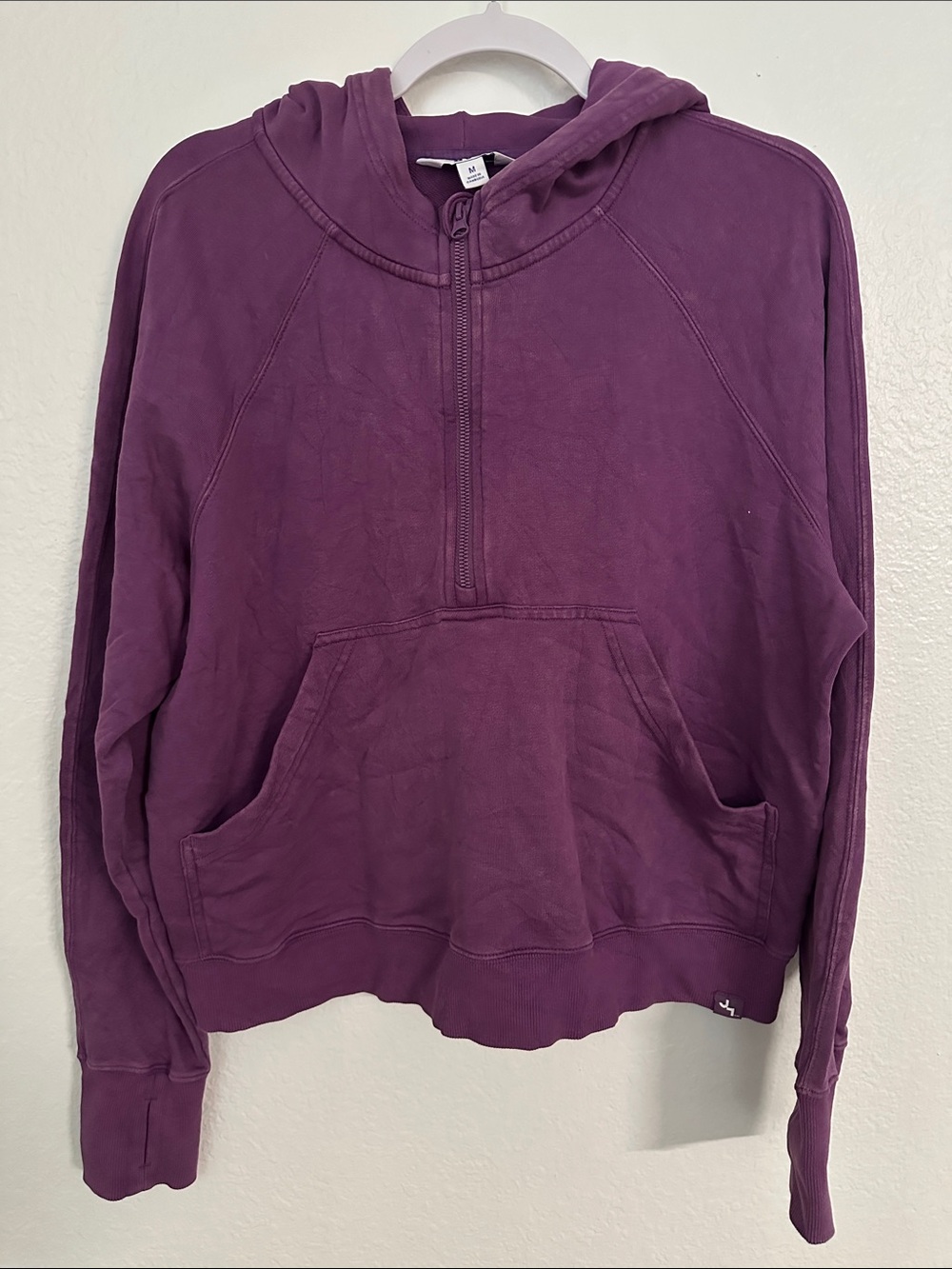 JoyLab Purple Half-Zip Hoodie